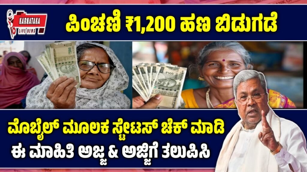 ಕರ್ನಾಟಕದಲ್ಲಿ ಪಿಂಚಣಿ ಯೋಜನೆಗಳು